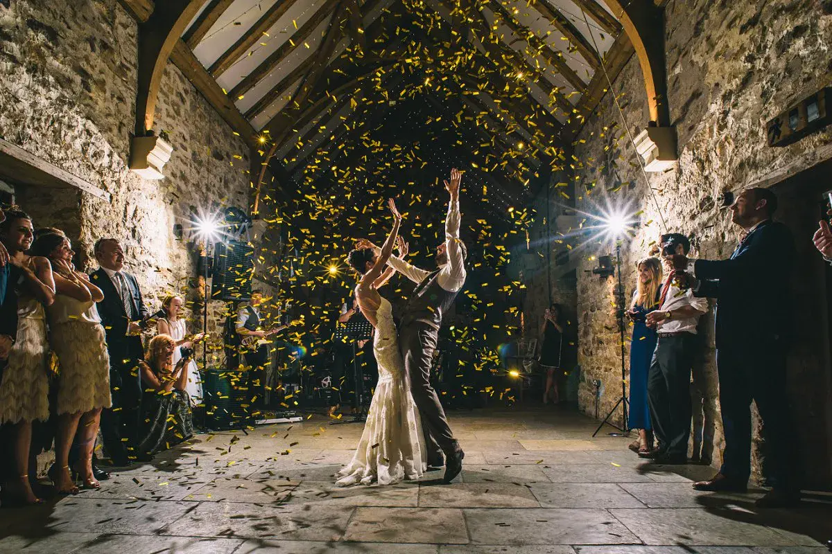 Congratulating The Happy Couple