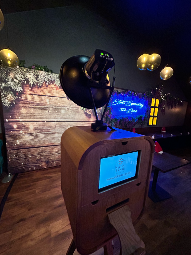 Christmas Party Photo Booth - Selfie Star - Photo Booth Hire Leeds York & Yorkshire