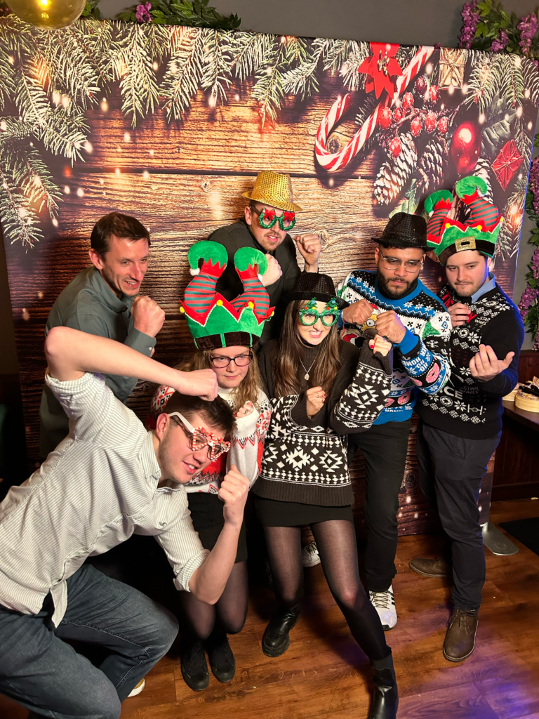 Christmas Party Photo Booth - Selfie Star - Photo Booth Hire Leeds York & Yorkshire