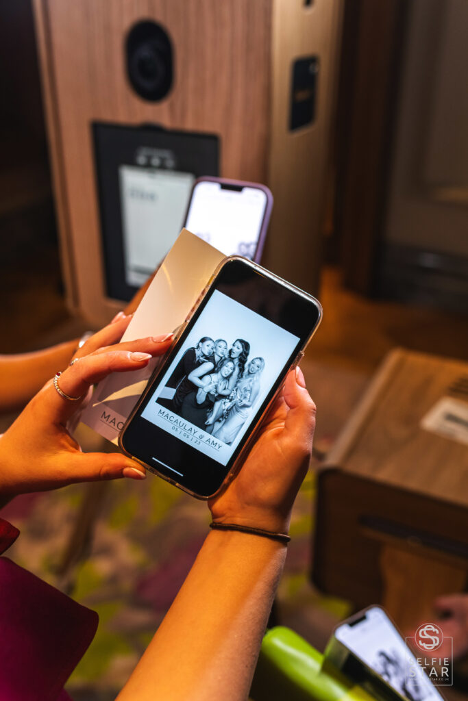 Kardashian Glam Black & White - Selfie Star - Photo Booth Hire Leeds York & Yorkshire