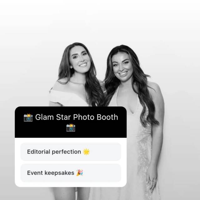 Step into your own Hollywood moment! 🎬✨ Capture timeless glam & make your event unforgettable. Save this idea for your next big bash! 📸 #EventGoals #LuxuryPhotoBooth #HollywoodGlamour #EventElegance #TrendingNow