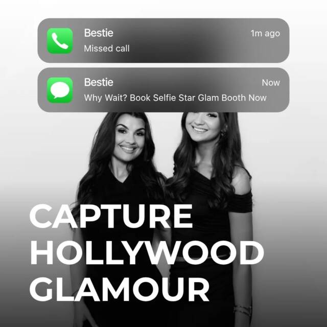 Ready to steal the spotlight? 🌟 Capture timeless glamour with our luxury photo booth! Elevate your event&mdash;link in bio to book! 📸✨ #EventGoals #SelfieStarGlamBooth #LuxuryPhotoBooth #HollywoodGlam #EventInspo