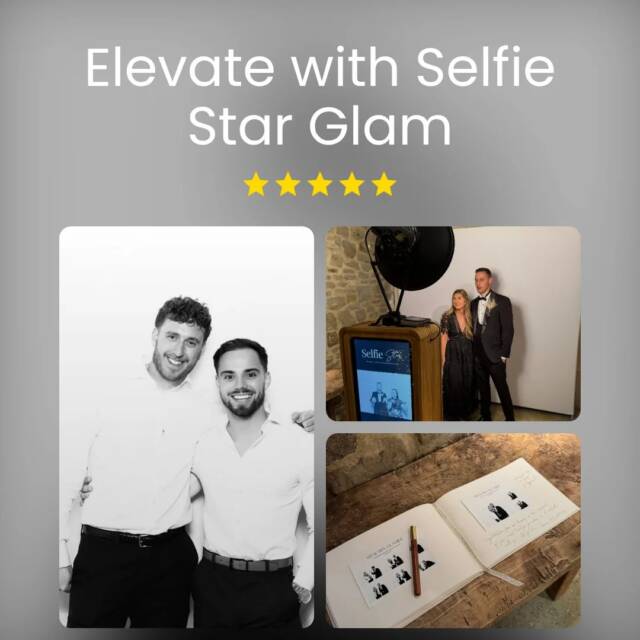 Capture Hollywood glam at your event! 🎬✨ Elevate with Selfie Star Glam Booth&mdash;where every photo is Instagram-gold! Save this idea! 📸 #GlamBoothExperience #LuxuryPhotoBooth #HollywoodGlamour #InstaWorthyEvents
